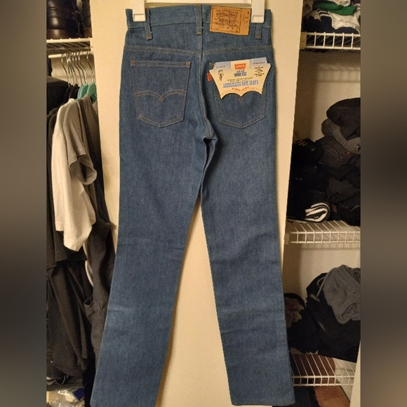 Levis size 26 x 34 vintage saddleman boot jeans - Picture 1 of 5